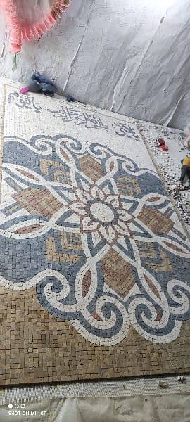 Marble mosaic work 3