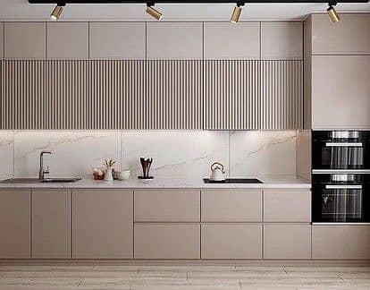 Modren kitchen cabinets/PVC Cabinets/Professional Carpenterr 14