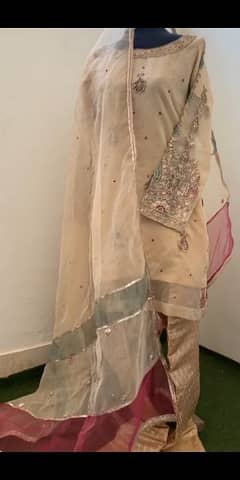 stiched Bridal Dress for sale Fresh look with embalished work 0