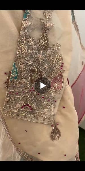 stiched Bridal Dress for sale Fresh look with embalished work 1