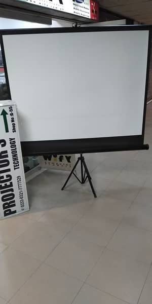 wall Projector Screen , tripod Projection Screen with Stand 5