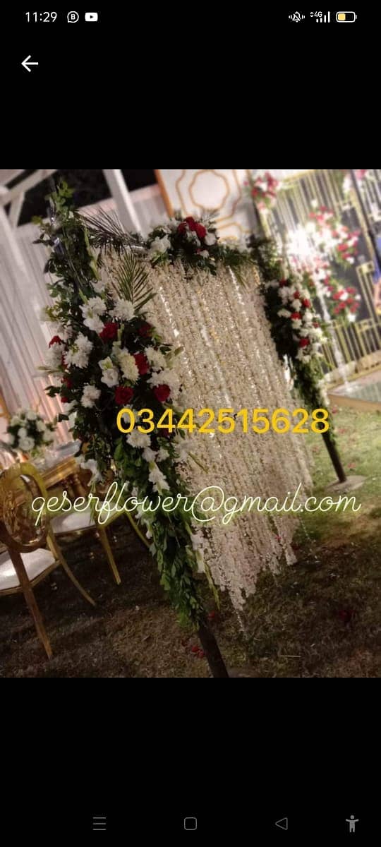 Wedding Events Planner/Flower Decoration/Car decor/Mehndi decor 5