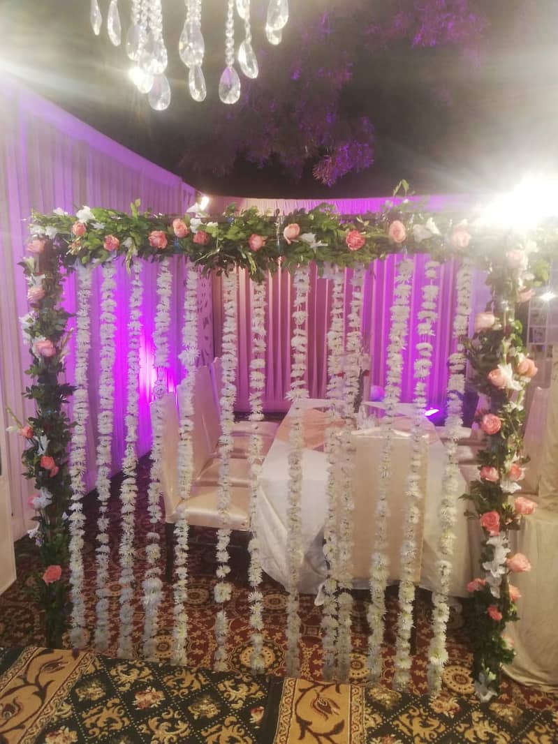 Wedding Events Decor/Flower Decoration/Car decor/Mehndi decor 7