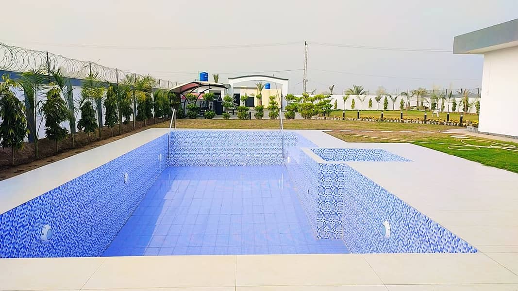 Farm House Swiming Pool for Rent 20,000 per day 1