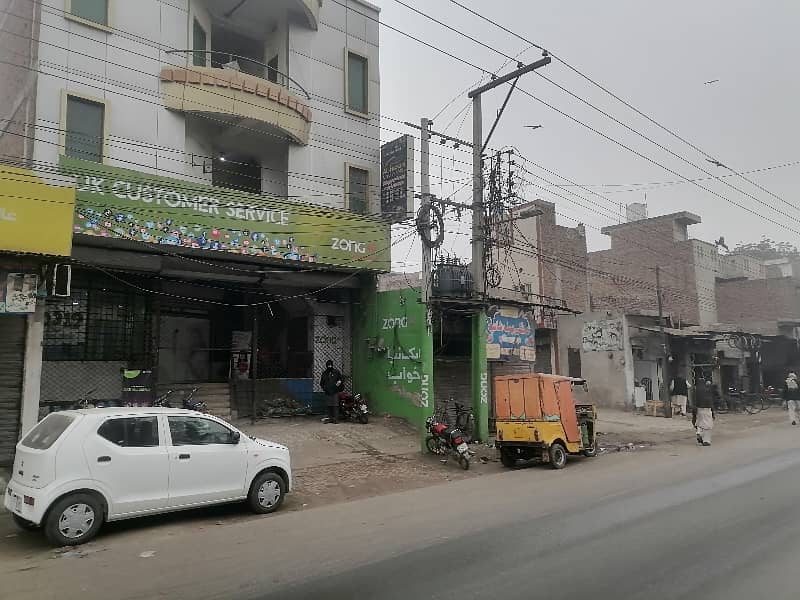 5 Marla Commercial Plaza Complete Building Available For Rent At Main Sargodha Road 2