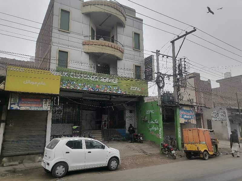 5 Marla Commercial Plaza Complete Building Available For Rent At Main Sargodha Road 3