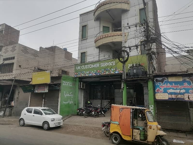 5 Marla Commercial Plaza Complete Building Available For Rent At Main Sargodha Road 6