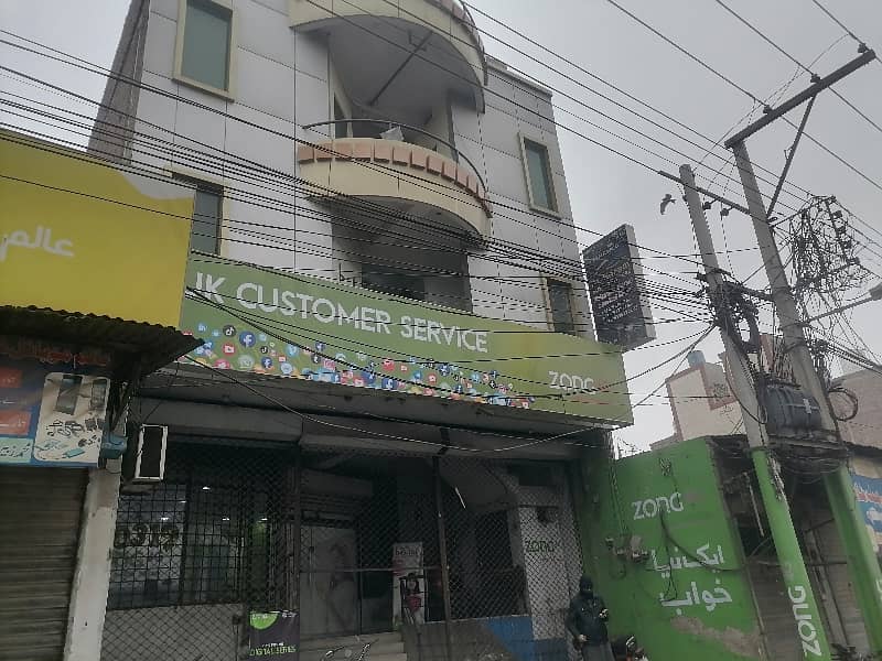 5 Marla Commercial Plaza Complete Building Available For Rent At Main Sargodha Road 8