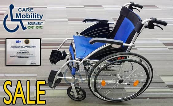 USA Imported Folding Wheelchair paralyzed patient Wheelchair 9