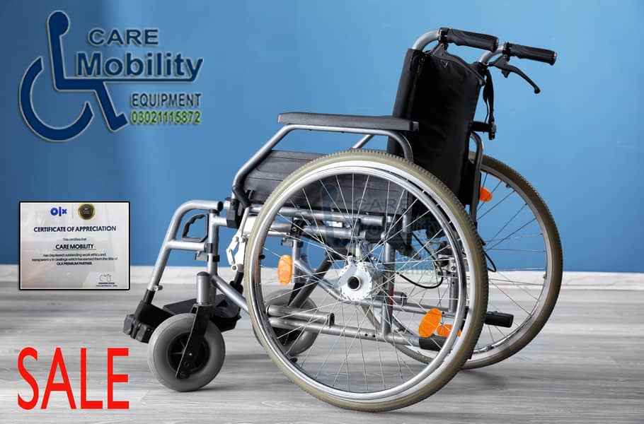 USA Imported Folding Wheelchair paralyzed patient Wheelchair 4