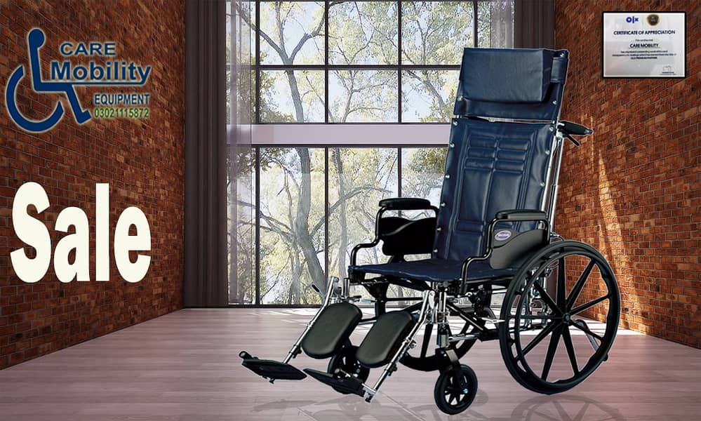 USA Imported Folding Wheelchair paralyzed patient Wheelchair 9
