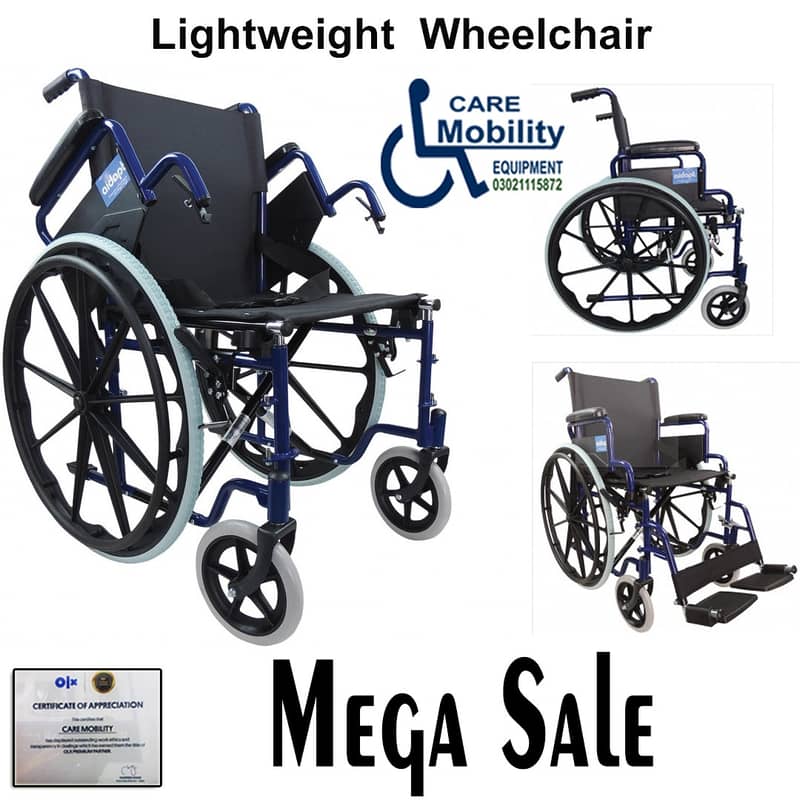 USA Imported Folding Wheelchair paralyzed patient Wheelchair 0