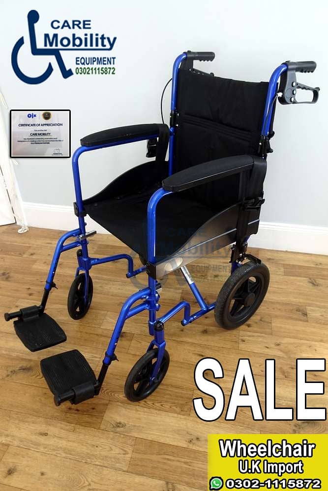 USA Imported Folding Wheelchair paralyzed patient Wheelchair 11