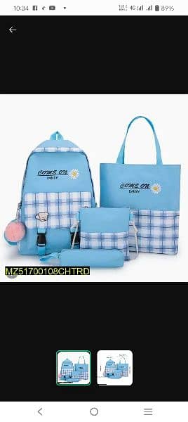 imported 4pc bags for girls 2