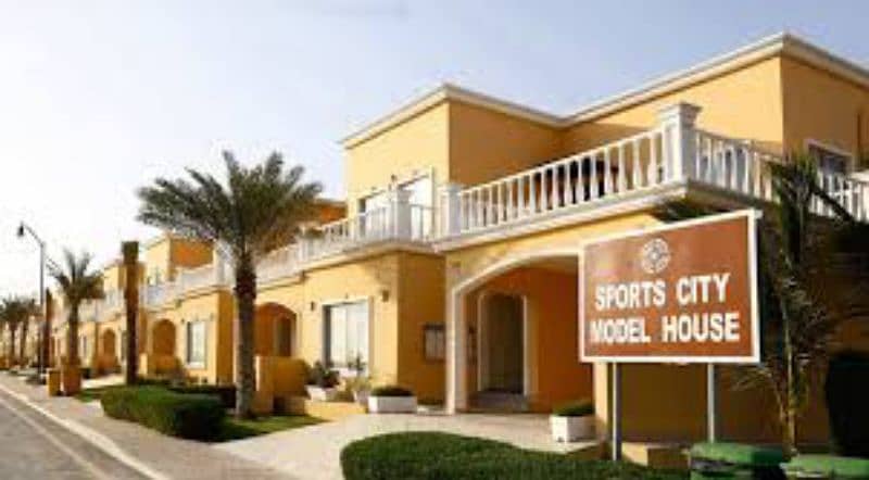 Sport city villa available for rent in bahria town Karachi 0