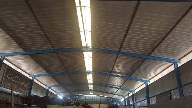 warehouse sheds, Steel structure, Roof Top manufacturer 1
