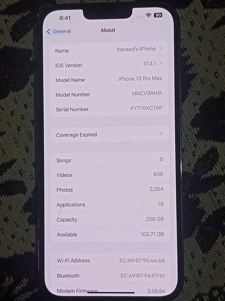 Iphone 13 Pro Max 256 Green colour 2