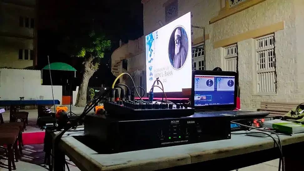 Projector rent /led rent/Sound system rent in Karachi 4
