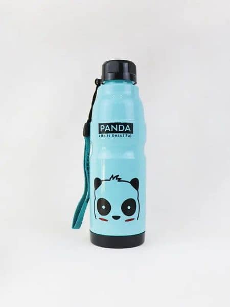 Kids panda Bare Bear Frosted Water Bottle plastic water Bottle 2