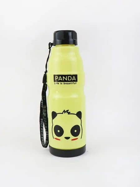 Kids panda Bare Bear Frosted Water Bottle plastic water Bottle 3