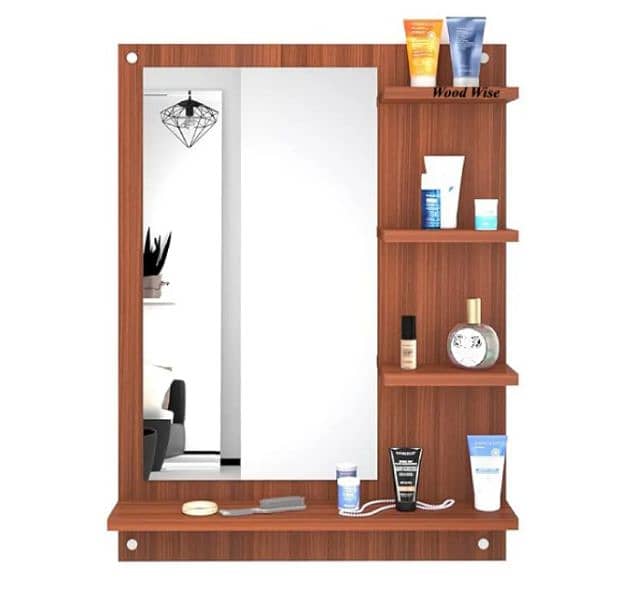 Wall Mounted Dressing Table With Shelves/Amazing Diy Wall Mirror 2