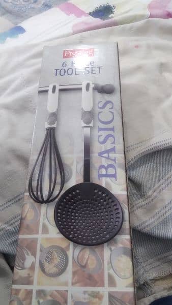 brand new non stick 6 piece tool set by prestige 0