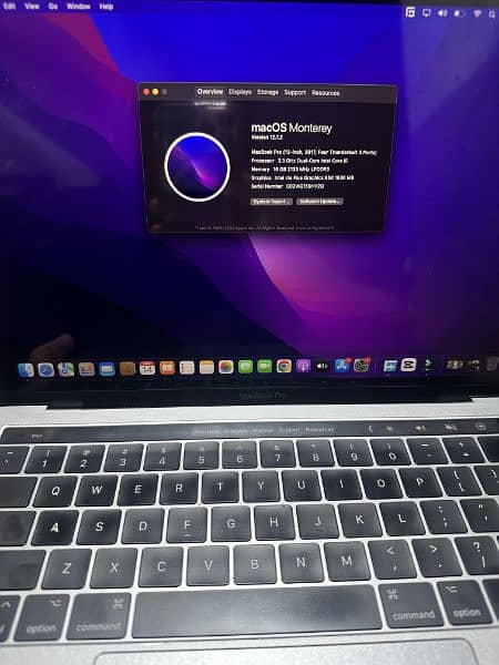 MacBook Pro 13 Inch 2017 Intel Core i5 2