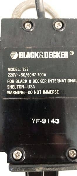 Black &Decker Sandwich Non-Stick Electric Toaster Made in USA 2x2Slice 5