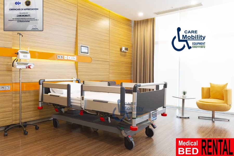 Medical Bed On Rent  Electric Bed surgical Bed Hospital  Bed For Rent 10