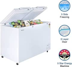 HDF 385i inverter Freezer+refrigerator