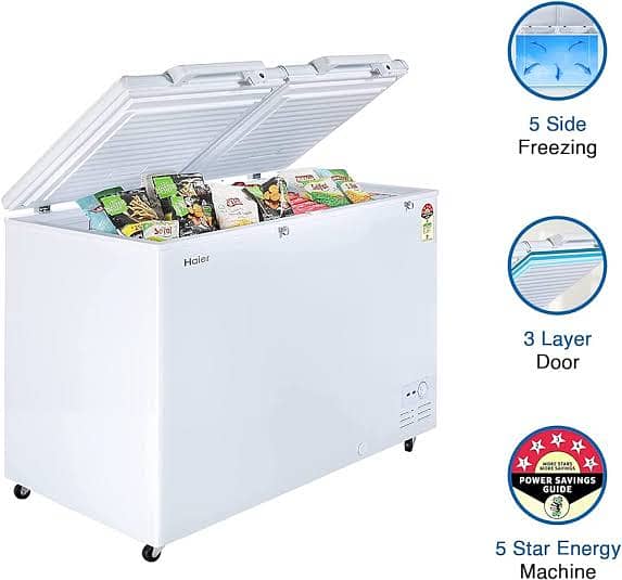 HDF 385i inverter Freezer+refrigerator 17