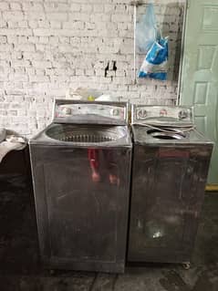 Asia washing machine and dryer.