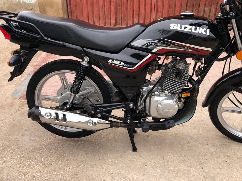 Suzuki gd 110 2021 model Karachi registered h 7