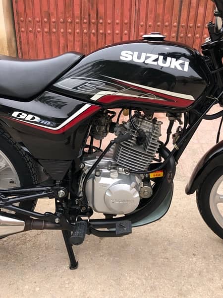 Suzuki gd 110 2021 model Karachi registered h 8