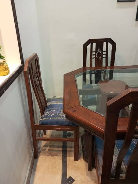 Dining Table / 6 Seater / Pure Wood 4