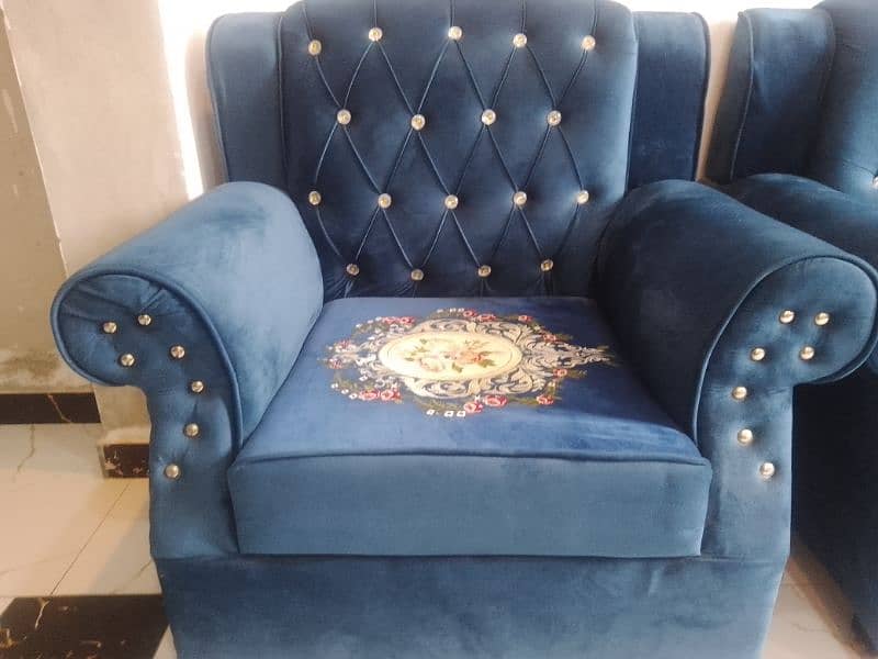 5 Seater sofa set new condition 1