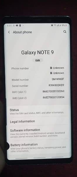 galaxy note 9 sale or exchange 1