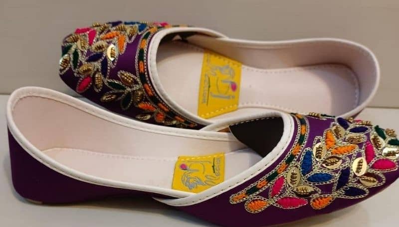 women's fancy embroidered khussa 0