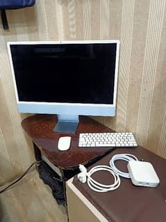 apple iMac all in one 2021 m1 Chip midnight blue 8/512