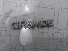 Toyota Grande Chrome Genuine Emblem Available 0