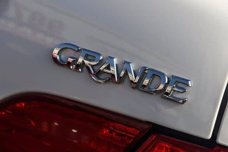 Toyota Grande Chrome Genuine Emblem Available 2