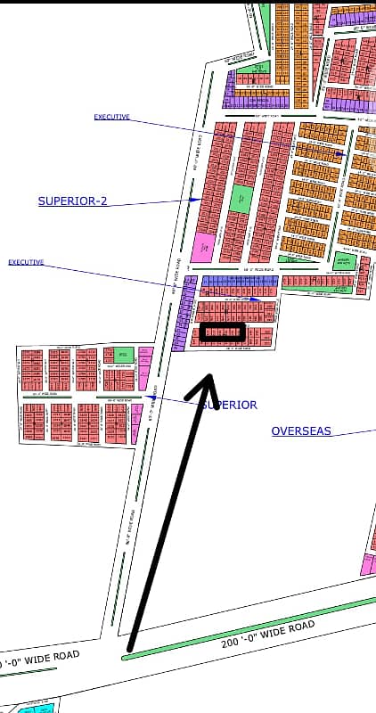 North Town Residency Phase 1 Executive Block 120 SqYard Sub-Lease Plot 2