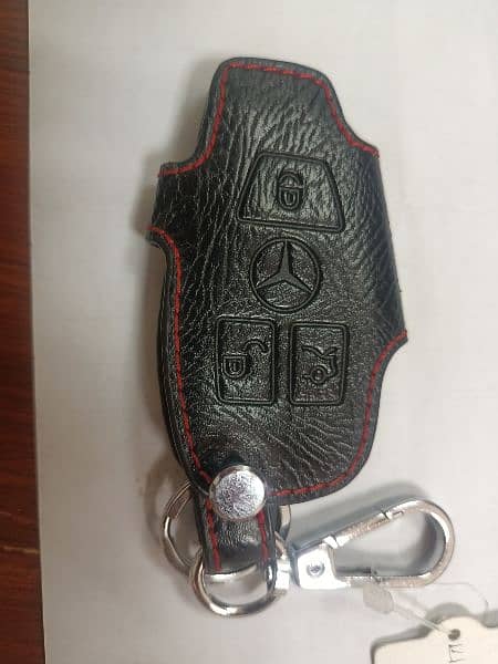 Car Key chain original CD brand original leather 2