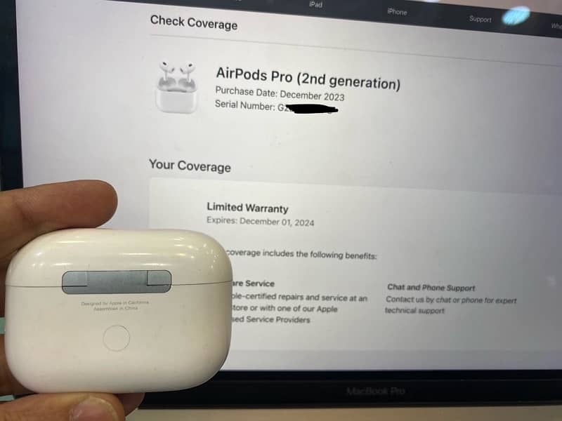 Original Apple Airpds pro 2nd generation with 8 months warranty 1