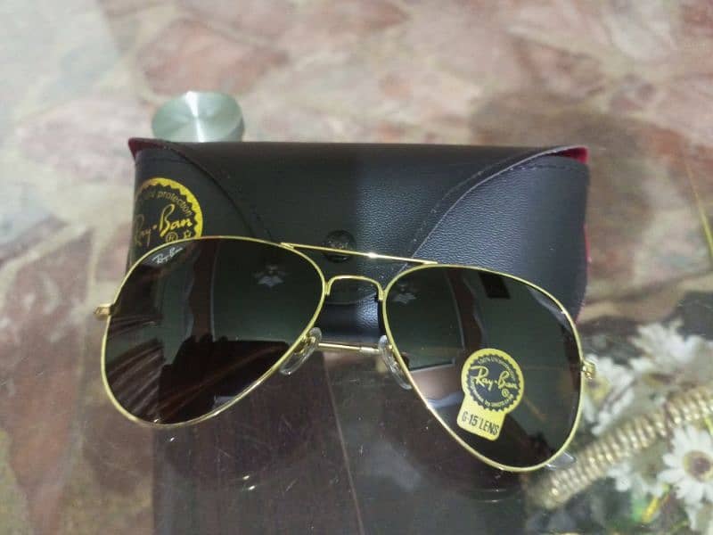 RayBen Light Brownish Sunglasses For Men's 0