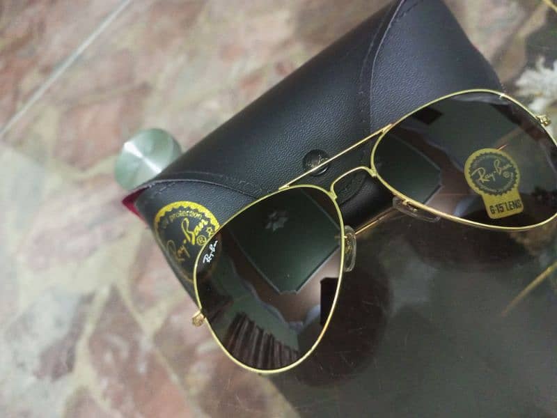 RayBen Light Brownish Sunglasses For Men's 1