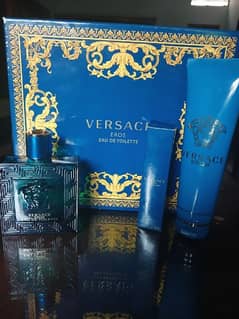 versace perfume and body set