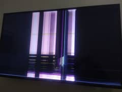 tcl LCD 49 inch panel broken