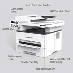 PANTUM M7102DW Mono laser multifunction printer 0