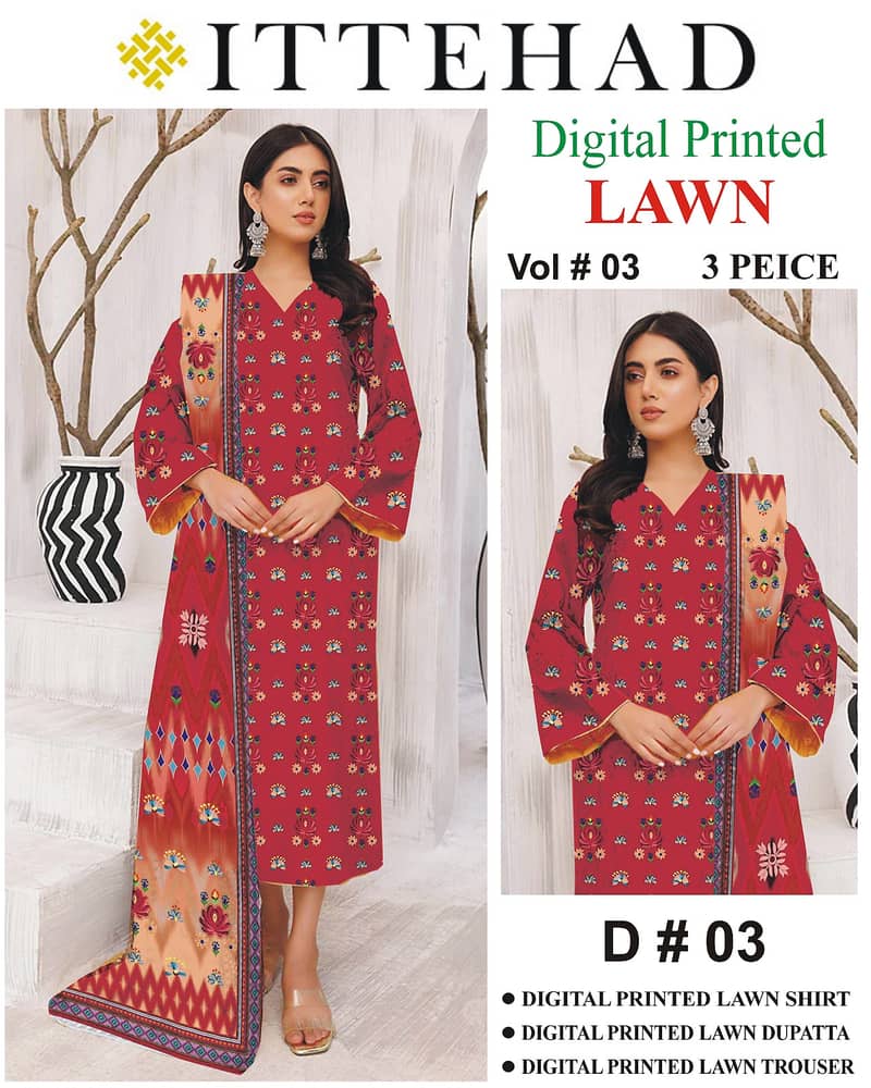 Printed Lawn suit, Lawn suits, Girl suit, Dresses, summer collection 2